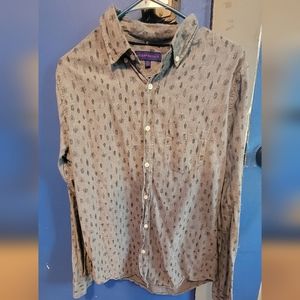 Aeropostale long sleeve button up shirt